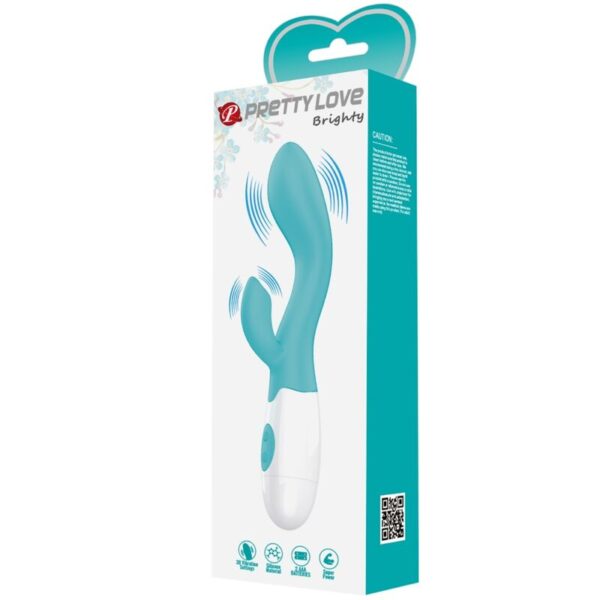 PRETTY LOVE - BRIGHTY G-SPOT VIBRATOR AQUA GREEN - Image 10