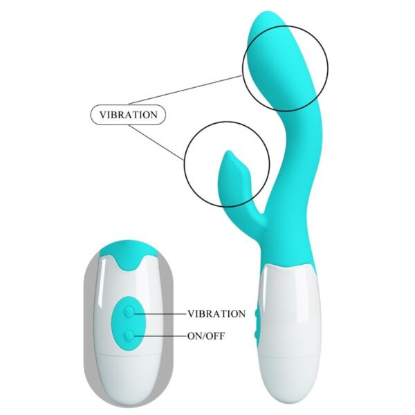 PRETTY LOVE - BRIGHTY G-SPOT VIBRATOR AQUA GREEN - Image 8