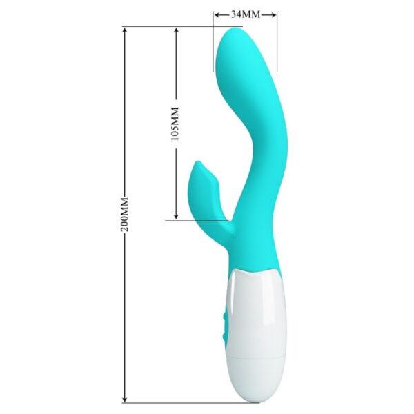 PRETTY LOVE - BRIGHTY G-SPOT VIBRATOR AQUA GREEN - Image 7