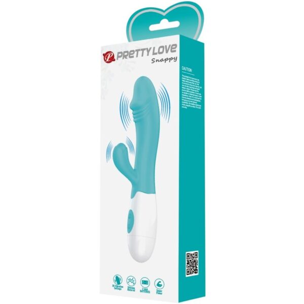 PRETTY LOVE - SNAPPY G-SPOT VIBRATOR AQUA GREEN - Image 9