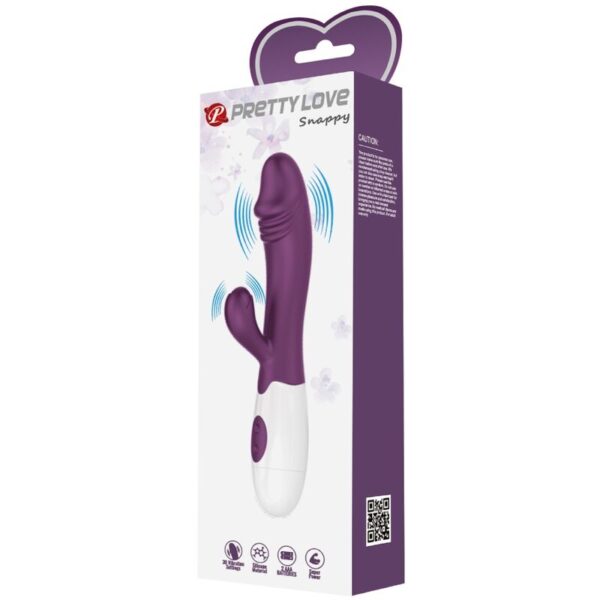 PRETTY LOVE - SNAPPY G-SPOT VIBRATOR PURPLE - Image 10