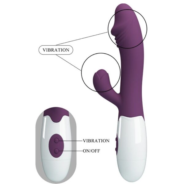 PRETTY LOVE - SNAPPY G-SPOT VIBRATOR PURPLE - Image 9