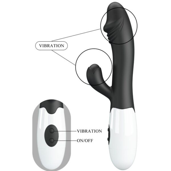 PRETTY LOVE - SNAPPY G-SPOT VIBRATOR BLACK - Image 8