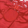 SUBBLIME - SATIN BABYDOLL WITH LACE RED - Image 10