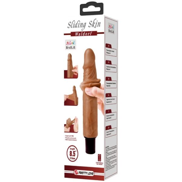 PRETTY LOVE - WALDORF REALISTIC VIBRATOR 18 CM -O- 4 CM - Image 10