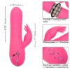 CALEXOTICS - SACRAMENTO SWEETIE VIBRATOR RABBIT PINK BY CALIFORNIA DREAMING - Image 8
