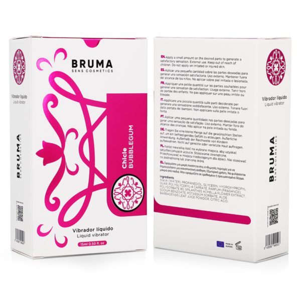 BRUMA - LIQUID VIBRATOR ULTRA SLIDING BUBBLEGUM 15 ML - Image 7