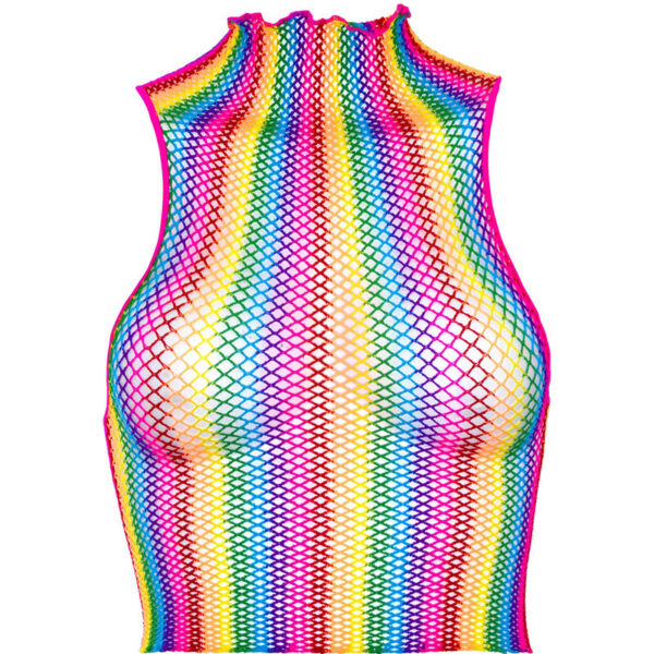 LEG AVENUE - MULTICOLOR NET TOP - Image 3
