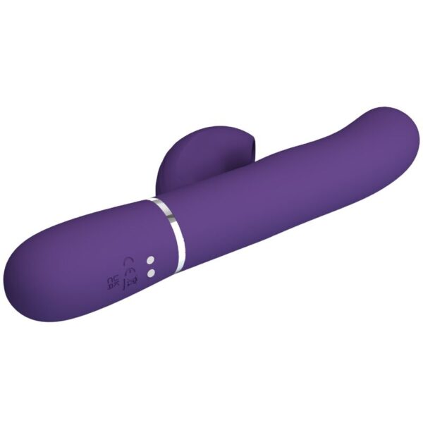 PRETTY LOVE - PERLITA G-SPOT VIBRATOR 3 IN 1 MULTIFUNCTION PURPLE - Image 7