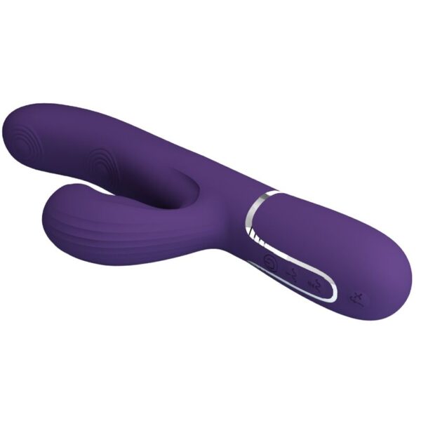 PRETTY LOVE - PERLITA G-SPOT VIBRATOR 3 IN 1 MULTIFUNCTION PURPLE - Image 6
