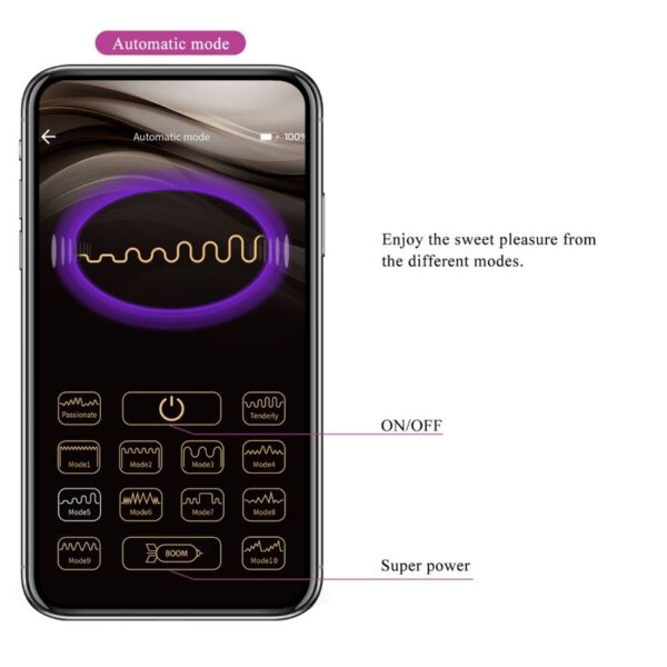 PRETTY LOVE - HECTOR ELECTROSHOCK VIBRATOR FREE APP VIOLET - Image 15