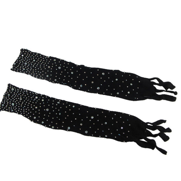 SUBBLIME - 952174 FISHNET BODYSTOCKING WITH GLOVES AND DIAMONDS BLACK ONE SIZE - Image 5