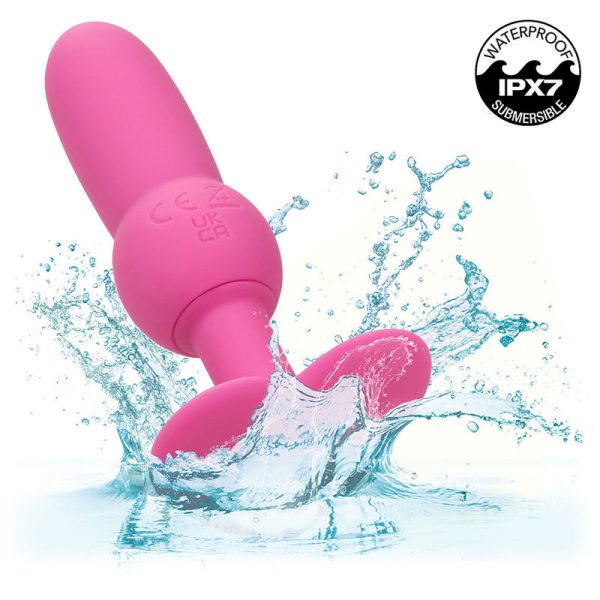 CALEXOTICS - FIRST TIME ANAL PLUG BEADED PROBE 10 VIBRATIONS PINK - Image 9