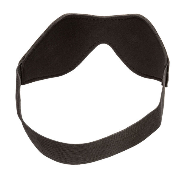 CALEXOTICS - NOCTURNAL EYE MASK PVC LEATHER BLACK - Image 3