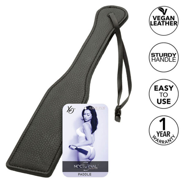 CALEXOTICS - NOCTURNAL PADDLE LEATHER BLACK - Image 2