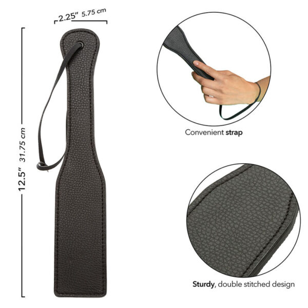 CALEXOTICS - NOCTURNAL PADDLE LEATHER BLACK - Image 5