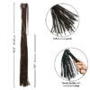 CALEXOTICS - NOCTURNAL FLOGGER LEATHER BLACK - Image 5