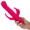 CALEXOTICS - JACK FANTASY TRIPLE HEATED VIBRATOR RABBIT PINK - Image 6