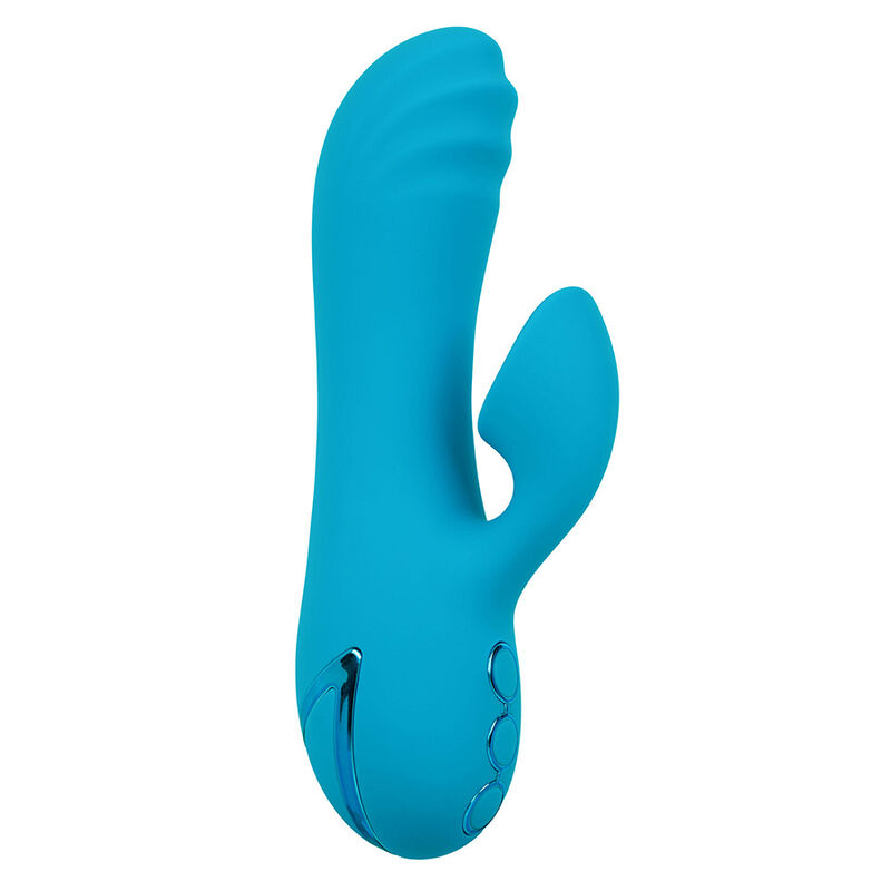 CALEXOTICS - SUNSET BEACH SEDUCER VIBRATOR & STIMULATOR 10 FUNCTIONS BLUE - Image 3