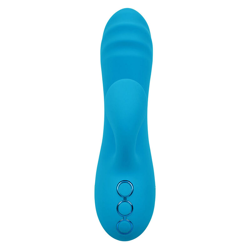 CALEXOTICS - SUNSET BEACH SEDUCER VIBRATOR & STIMULATOR 10 FUNCTIONS BLUE - Image 4