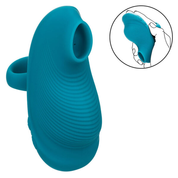 CALEXOTICS - ENVY HANDHELD ROLLING BALL MASSAGER 7 VIBRATIONS BLUE - Image 6
