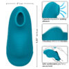 CALEXOTICS - ENVY HANDHELD ROLLING BALL MASSAGER 7 VIBRATIONS BLUE - Image 9