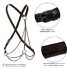 CALEXOTICS - EUPHORIA MULTICHAIN HARNESS PREMIUM PLUS SIZE - Image 3