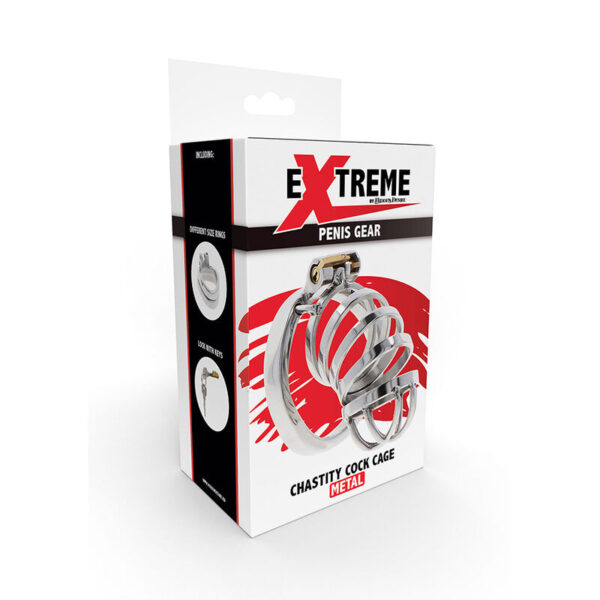 HIDDEN DESIRE - EXTREME CHASTITY COCK CAGE METAL - Image 5