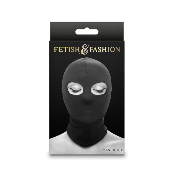 NS NOVELTIES - FETISH & FASHION EYES HOOD NYLON BLACK - Image 2