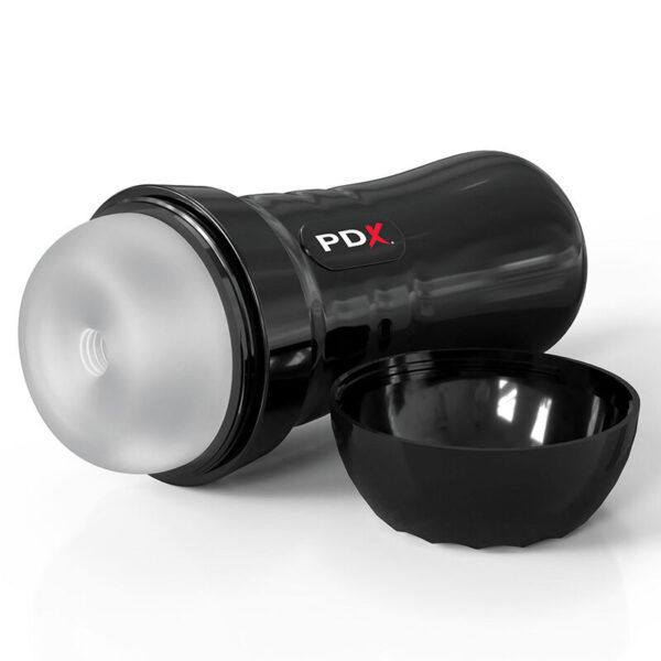 PDX EXTREME - SLIDE & GLIDE SELF-LUBRICATING MASTURBATOR CLEAR - Image 2