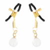 KINK - GLASS BEAD NIPPLE CLAMPS GOLD 6 CM - Image 2