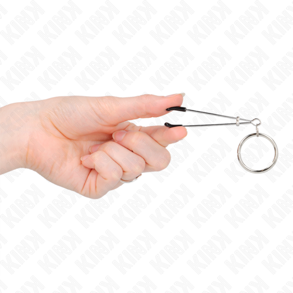 KINK - THIN NIPPLE CLAMPS WITH O-RING 7 CM - Image 4