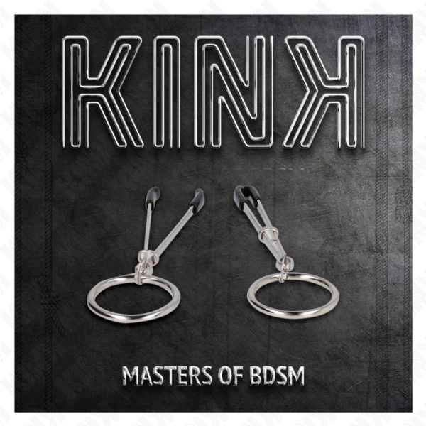 KINK - THIN NIPPLE CLAMPS WITH O-RING 7 CM - Image 5