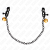 KINK - FLAT CHAIN NIPPLE CLAMPS AND BELL SILVER 30 CM - Image 2