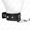 KINK - NECKLACE 65 CM WITH STRAP WITH BLUE DIAMONDS ADJUSTABLE 36-43 CM X 5 CM - Image 3