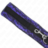 KINK - SHORT VELVET LACE NECKLACE WITH BELT 105 CM WITH NYLON TRIM 44 X 5.5 CM - Image 5