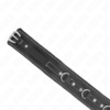 KINK - PVC LEATHER NECKLACE WITH BELT 105 CM RHINESTONE RIVET 41.5 X 4 CM - Image 5