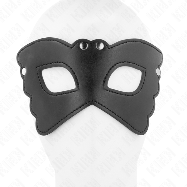 KINK - BUTTERFLY SHAPED LEATHERETTE MASK 20 x 9 CM - Image 4