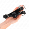 KINK - TPE BALL 4 CM GAG WITH BLACK LOCK 60 x 2 CM - Image 3