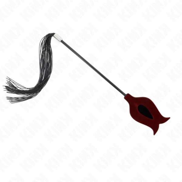 KINK - BLACK MAIDS HORN SHAPED TICKLE CHICKEN FEATHERS 36 CM - Image 2