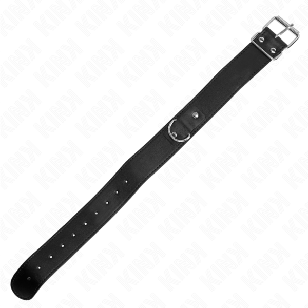 KINK - NECKLACE WITH BELT 116 CM BLACK STRAP ADJUSTABLE 32-50 CM X 8 CM - Image 6