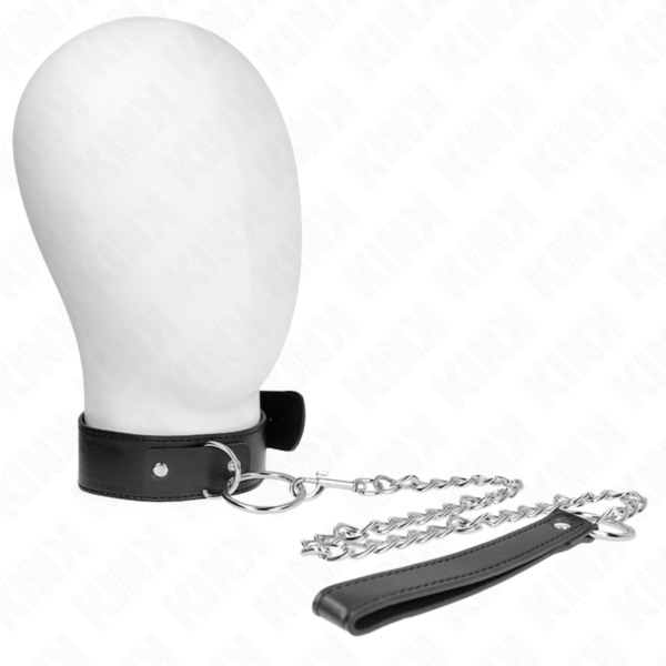 KINK - BASIC MODEL COLLAR WITH LEASH MODEL 4 ADJUSTABLE 36-43 CM - Image 2
