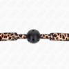 KINK - LEOPARD BREATHABLE BALL 4.5 CM GAG 65 x 2.5 CM - Image 5