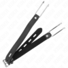 KINK - METAL HOOK GAG 11.5 CM WITH LEATHERETTE STRAP ADJUSTABLE 39-58 CM X 2 CM - Image 2