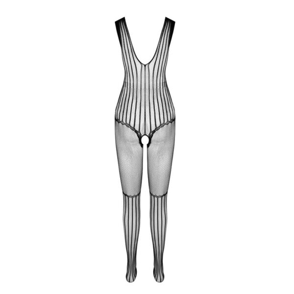 PASSION - BS 103 BODYSTOCKING BLACK ONE SIZE - Image 3