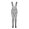 PASSION - BS 103 BODYSTOCKING BLACK ONE SIZE - Image 4
