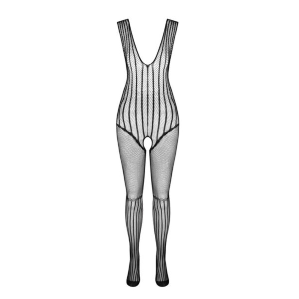 PASSION - BS 103 BODYSTOCKING BLACK ONE SIZE - Image 4