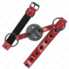 KINK - SHINY LEATHERETTE BALL 4.5 CM GAG 63.5 X 2 CM ADJUSTABLE 41 X 59 CM - Image 2