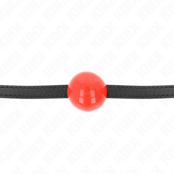 KINK - RED SINGLE SOLID BALL 4 CM GAG 65 x 1.5 CM - Image 3