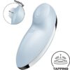 SATISFYER - TAP & CLIMAX 2 VIBRATOR & STIMULATOR BLUE